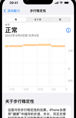 吉木萨尔iPhone手机维修如何在iPhone开启'步行稳定性通知'