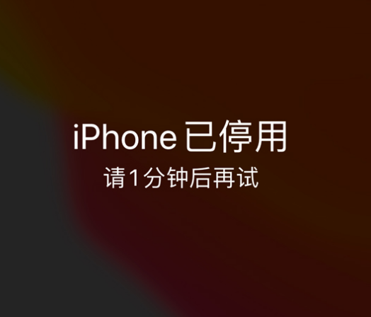 吉木萨尔苹果手机维修分享:iPhone 显示“不可用”或“已停用”怎么办？还能保留数据吗？ 